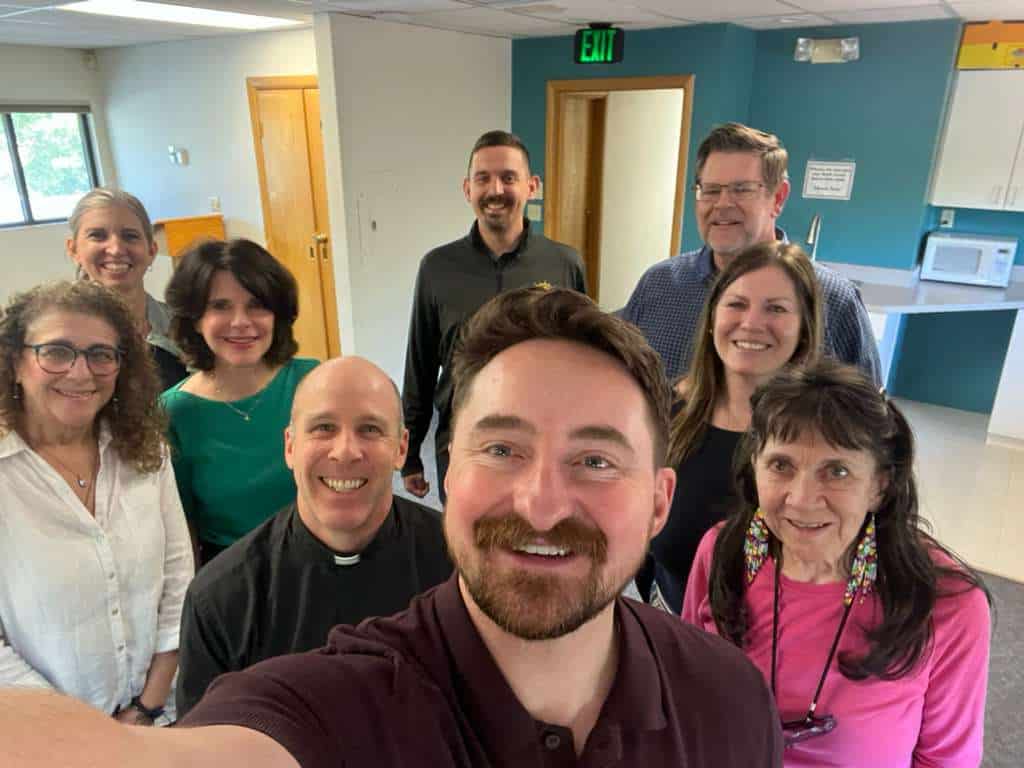 Catholic Therapists Arizona team working together in a community setting.
